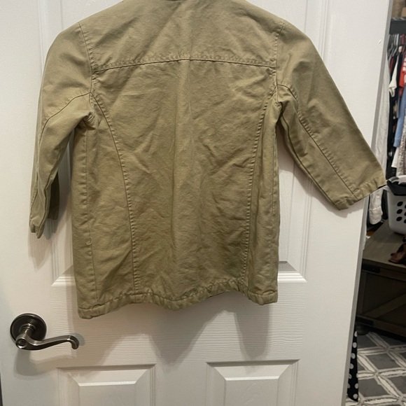 Old navy 5 T tan jacket button down - Picture 8 of 13